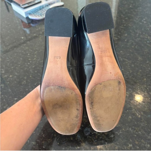 Tory Burch Black Flats with Gold Accents - Picture 6 of 6